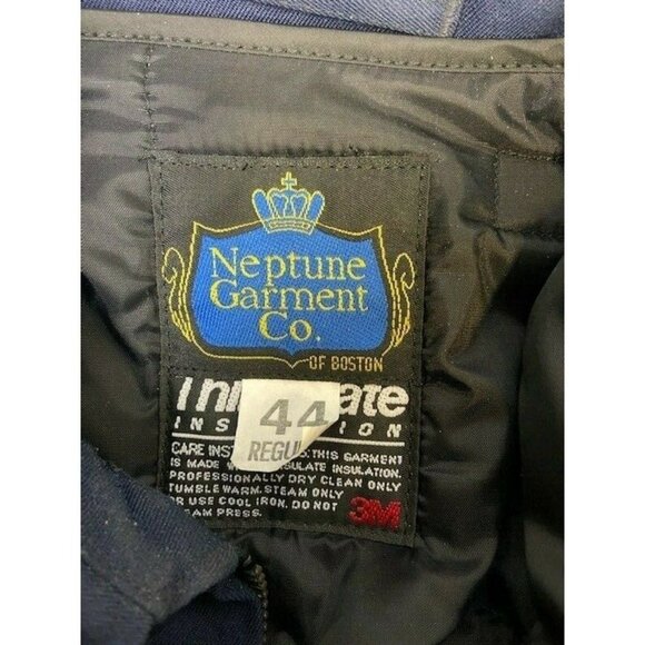 Vintage U.S. Army Blue Military Jacket W/ Patches Size 44 Reg. Cold War Veteran - Picture 5 of 5